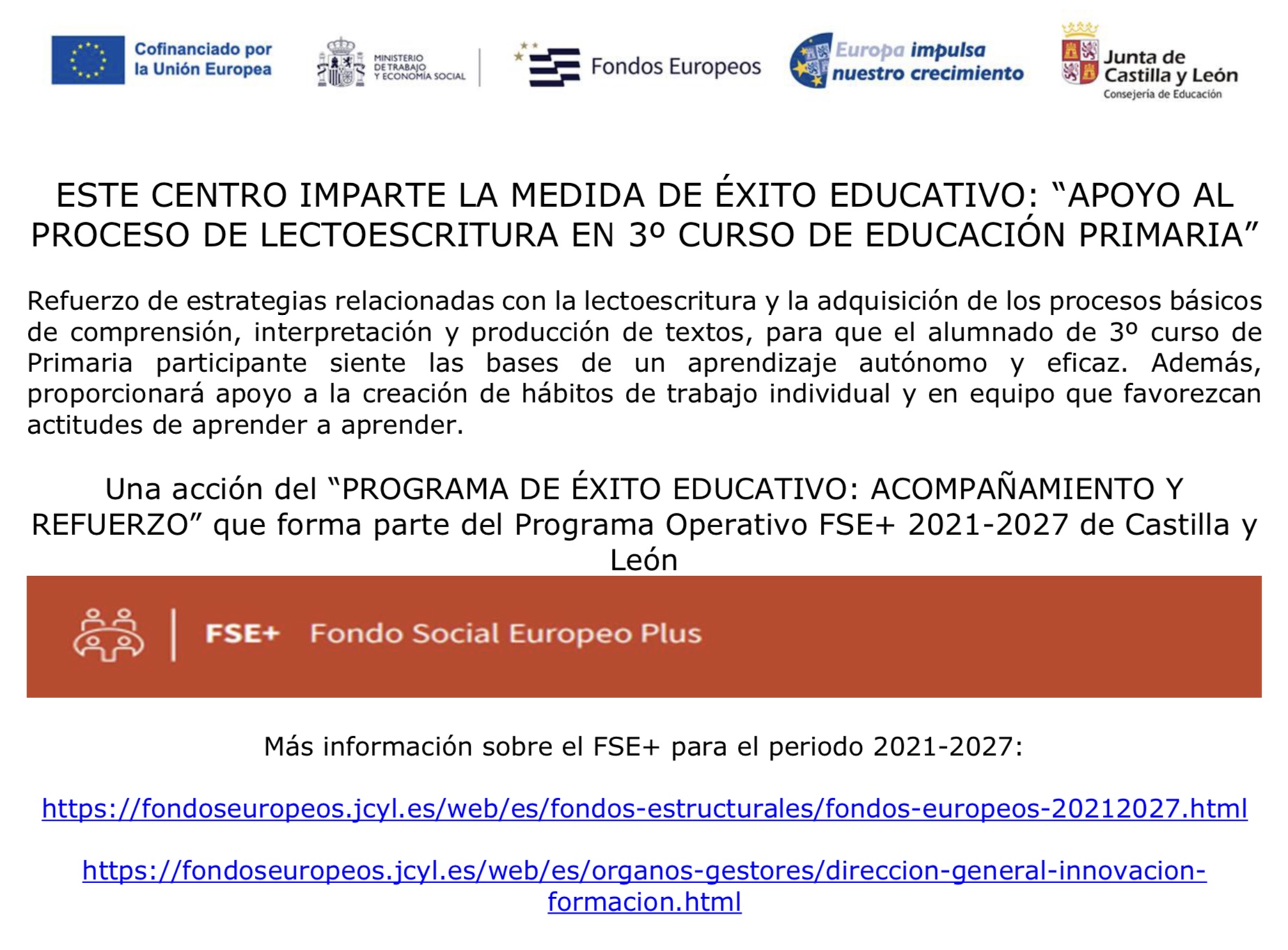 Éxito 3º